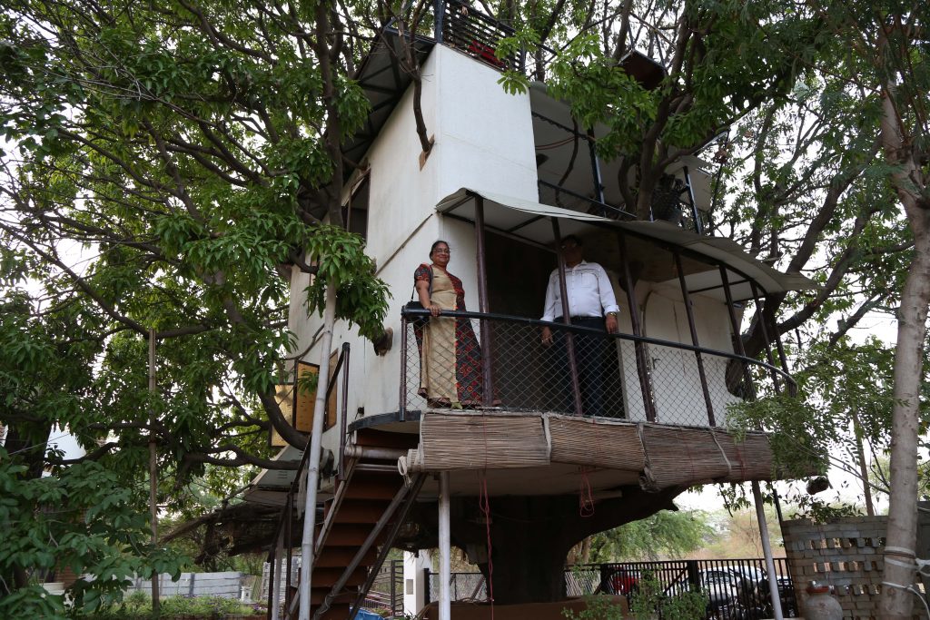The former government employee and an environmental conservationist, Singh was drawn to the idea of building a tree house after inspired from his favourite Indian comic character Betaal. Engineer builds beautiful four-storey house on mango tree without disrupting its growth.
