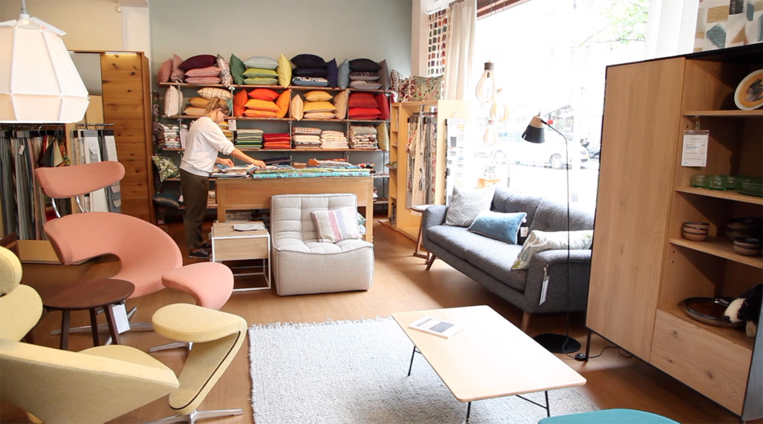 At 'Inside' you can find everything for... inside your home! From sustainable fabrics to furniture made from local wood.